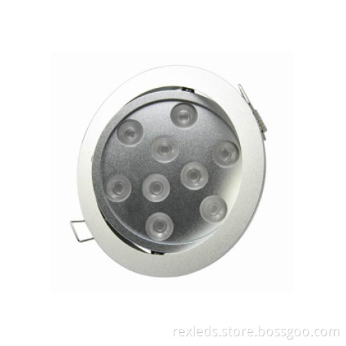 9 Pcs 1w Led Down Light Fixtures Rex-d027-9w, Energy Saving Cabinet Lighting Fixtures For Office